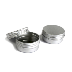 50x Aluminium Tins - 38x19mm