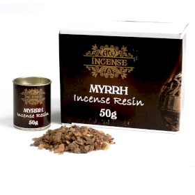 6x 50gm Myrrh Resin