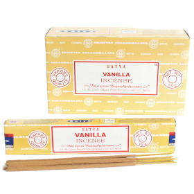 12x Satya Incense 15gm - Vanilla