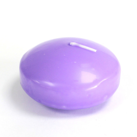 6x Large Floating Candles - Lilac