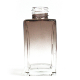 6x 100 ml Square Long Reed Diffuser Bottlle - Charcoal