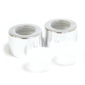 6x Cap for RDBot- 11/12/13/14/15/16 3cm - Silver Top