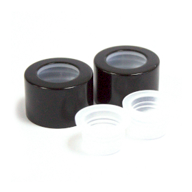 6x Cap for RDBot-14/15/16 2.5 cm - Black Top