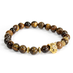 3x Gold Tiger / Tiger Eye - Gemstone Bracelet