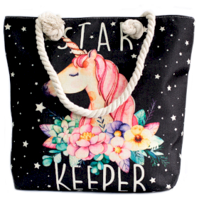 Rope Handle Bag - Star Keeper Unicorn