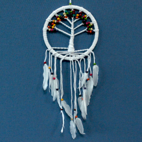 3x Tree of Life Dreamcatcher - Cotton 22cm (assorted)