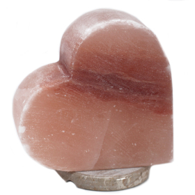 Crafted Salt lamp UK plug - Heart