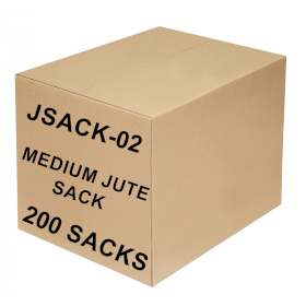 200x Medium Jute Sack Full Carton