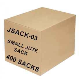 400x Small Jute Sack Full Carton