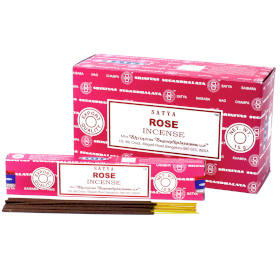 12x Satya Incense 15gm - Rose