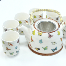 Herbal Teapot Set - Butterflies