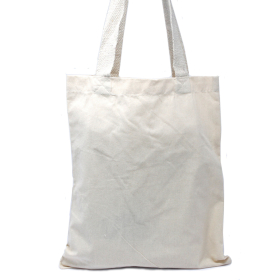 10x Med Natural 6oz Cotton Bag 35x30cm