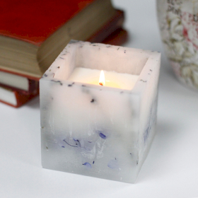 Enchanted Candle - Large Square - Lavender