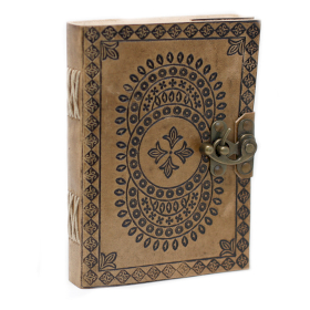 Leather Mandala Notebook (7x5