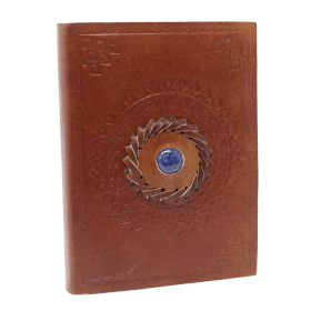 Leather Lapis Notebook (7x5