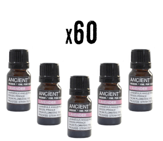 60x Lavender Essential Oil Starter Pack