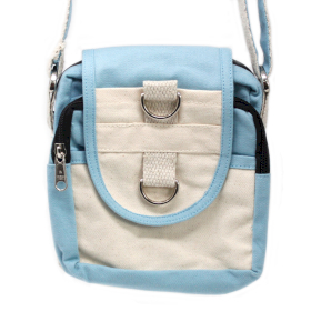 3x Natural Travel Bag - Teal