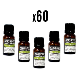 60x Tea Tree Essential Oils Starter Pack