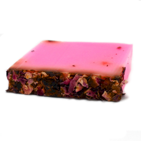 Sliced Soap Loaf (13pcs) - Rose & Rose Petals