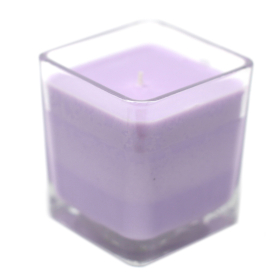 6x White Label Soy Wax Jar Candle - Lavender & Basil