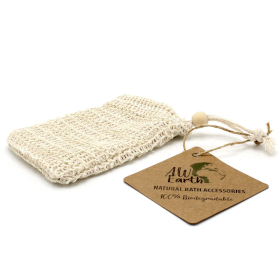 10x Nature Soap Bag - Washed Jute