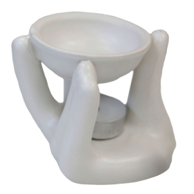 4x Helping Hand Oil Burner  - White