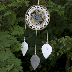 Dream Catcher - Large Brown Elemental Spirits - 65cm