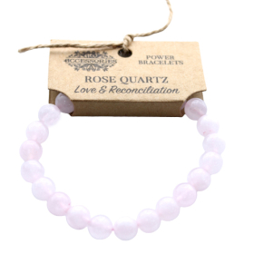 4x Power Bracelet - Rose Quartz