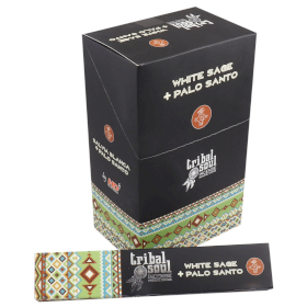 12x Tribal Soul Incense- White Sage + Palo Santo