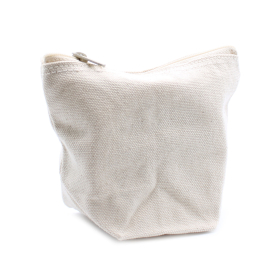 12x Natural Cotton Toiletry Bag 10 oz - Mini Pouch