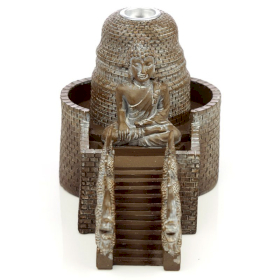 Thai Buddha Temple Backflow Incense Burner