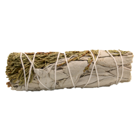 Smudge Stick - White Sage & Black Sage 10cm