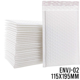 100x Jiffy Airkraft White AK00 - 115x195mm