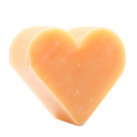 100x Heart Guest Soap - Orange & Warm Ginger