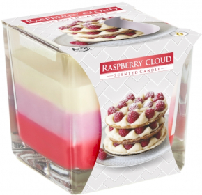 6x Rainbow Jar Candle - Raspberry Cloud