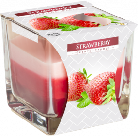 6x Rainbow Jar Candle - Strawberry