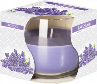 6x Scented Glass Jar Candle - Lavender