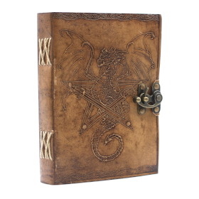 Leather Dragon Notebook (6x8