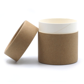 12x Brown Kraft Cardboard Tube