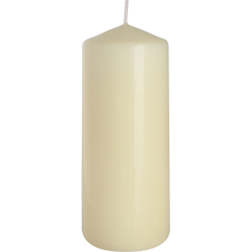 6x Pillar Candle 60x150mm - Ivory