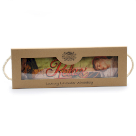 Luxury Lavender Wheat Bag in Gift Box  - Sleeping RELAX