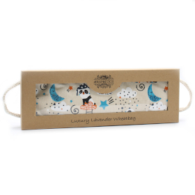 Luxury Lavender  Wheat Bag in Gift Box  - Sleepy Panda
