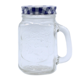 24x Funky Mason Jar - Ice Cold - Clear