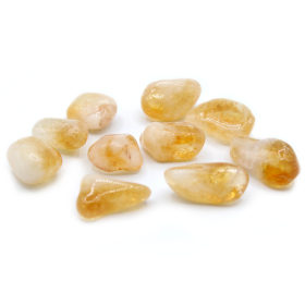 24x L Tumble Stone - Citrine - Brazil