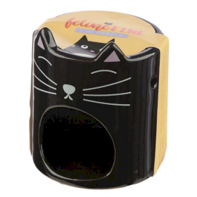 12x Feline Fine Ceramic Cat Head Oil Burner