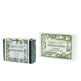 6x 140g Handmade Soap - Rhubarb Rhubarb