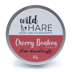 4x Wild Hare Solid Shampoo 60g - Cherry Bonbon