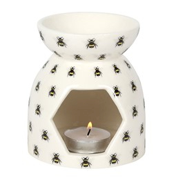 3x All Over Bee Print Oil Burner