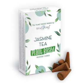 6x Plant Based Incense Cones - Jasmine Tea