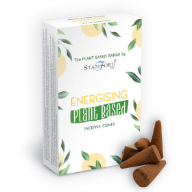 6x Plant Based Incense Cones - Energising